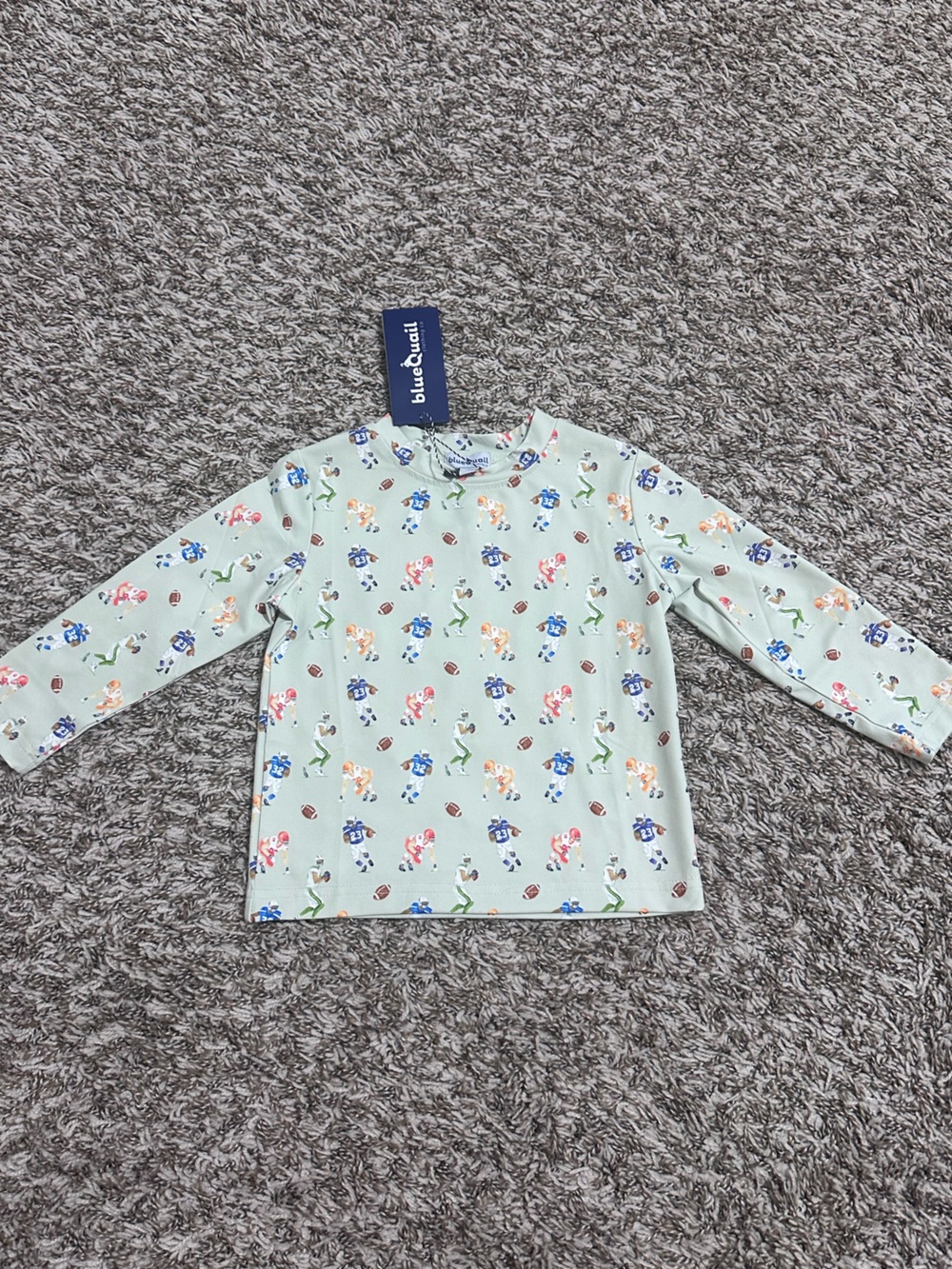 Blue Quail Long Sleeve Kids football long sleeve